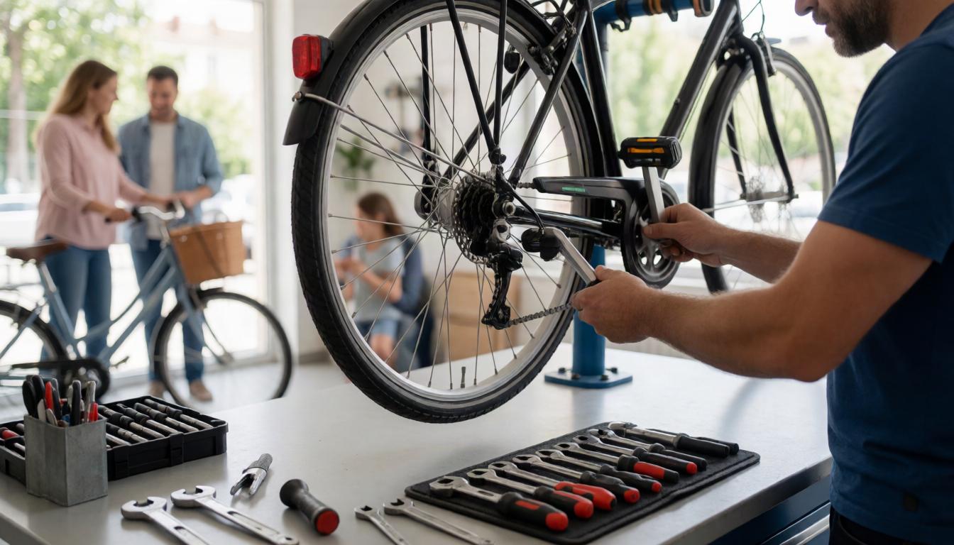 Un service vélo simple et précis